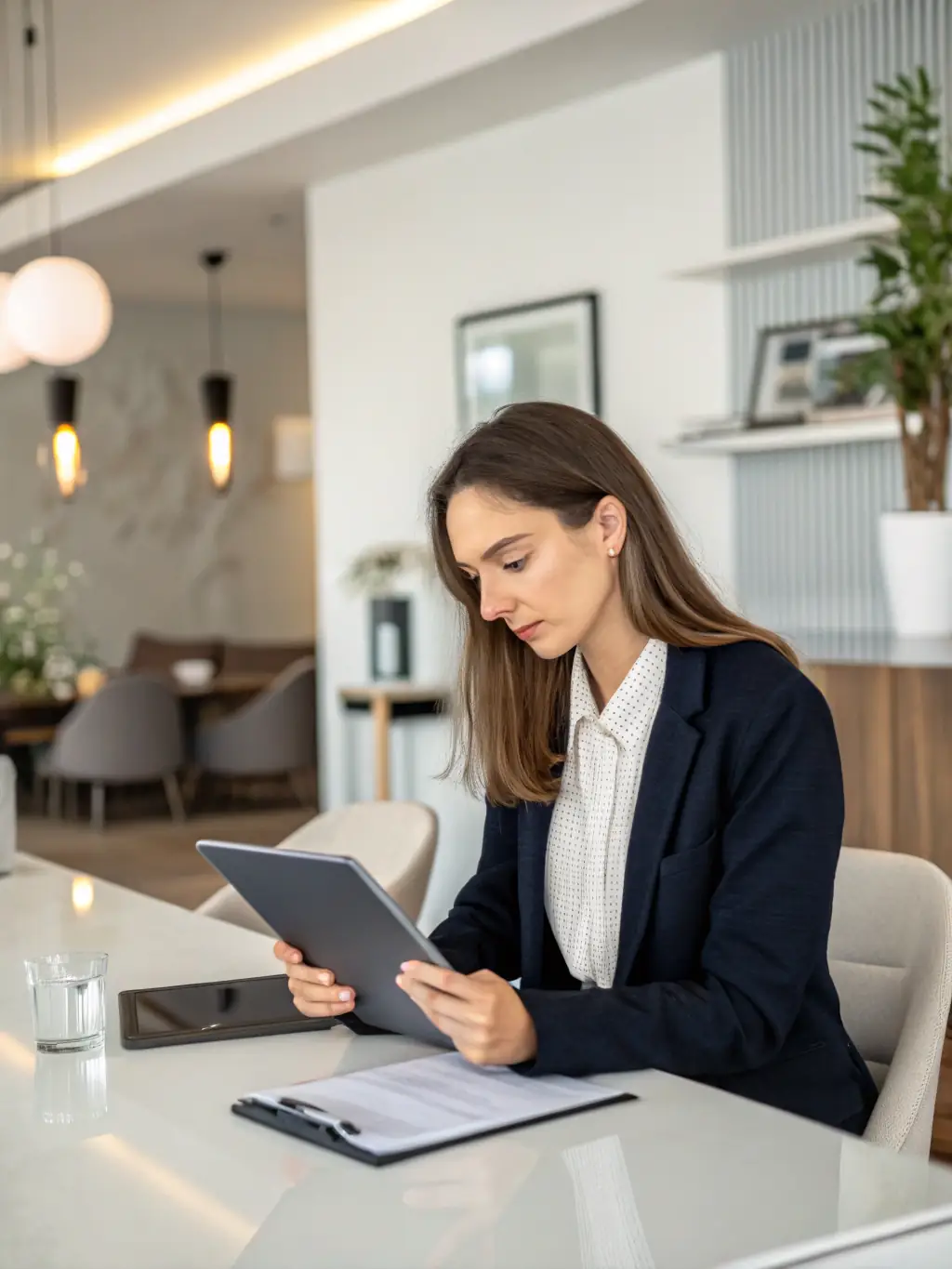 A young professional reviewing private health insurance options on a laptop, highlighting the personalized coverage available through Integral Insurance Agency.